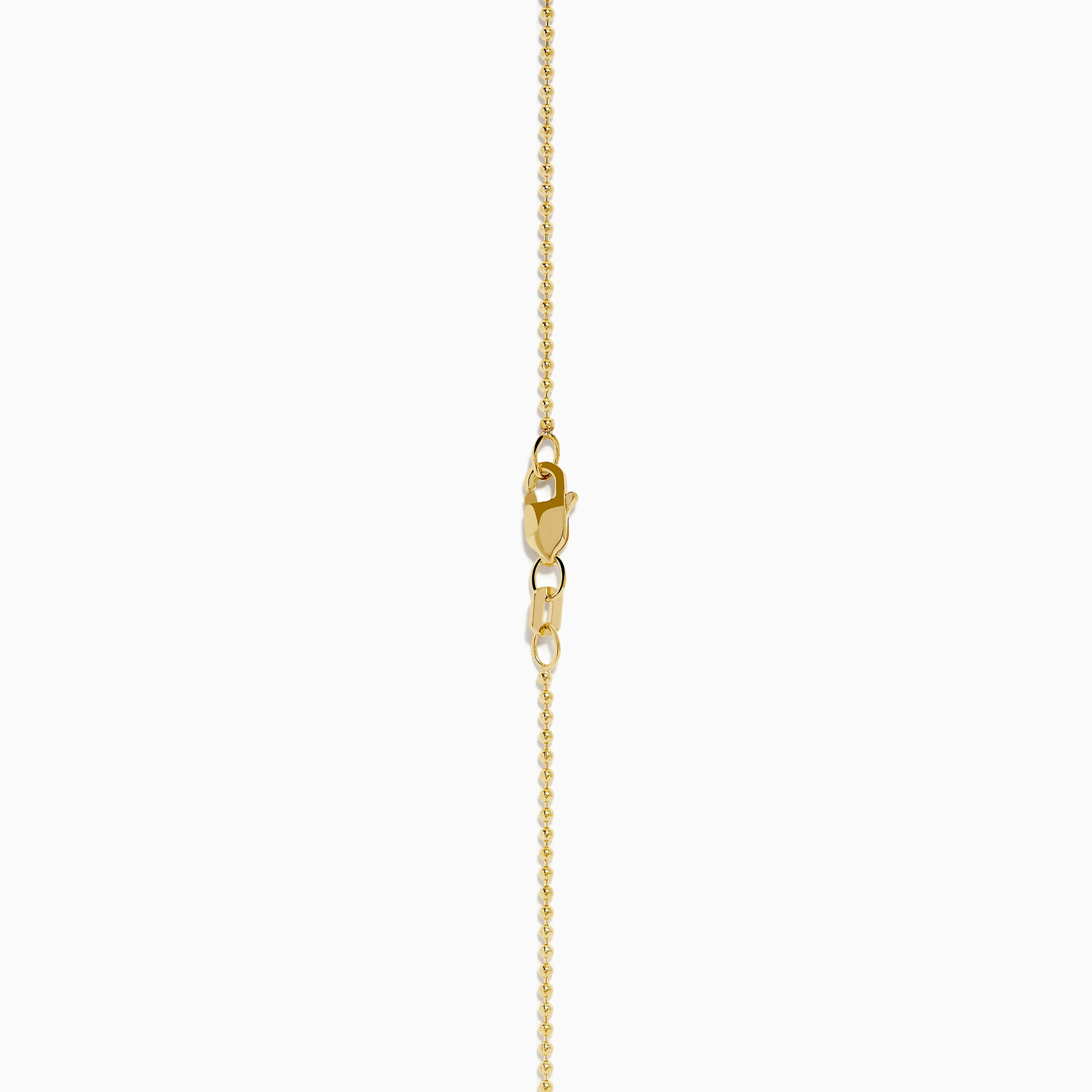 14K Yellow Gold Opal and Diamond Pear Shaped Pendant - Image 4