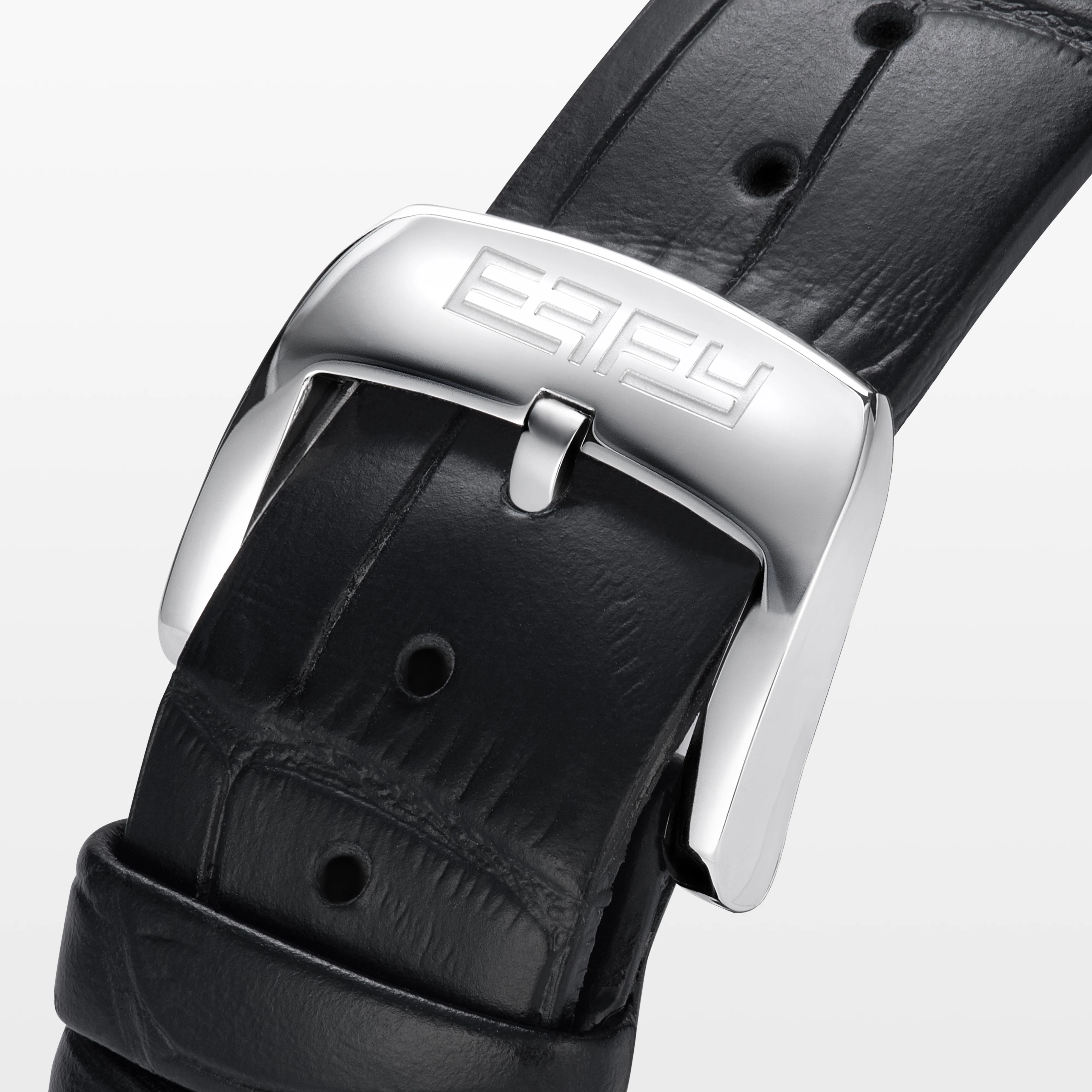 39MM Swiss Made Stainless Steel Signature Panther Watch with Diamonds - Image 5