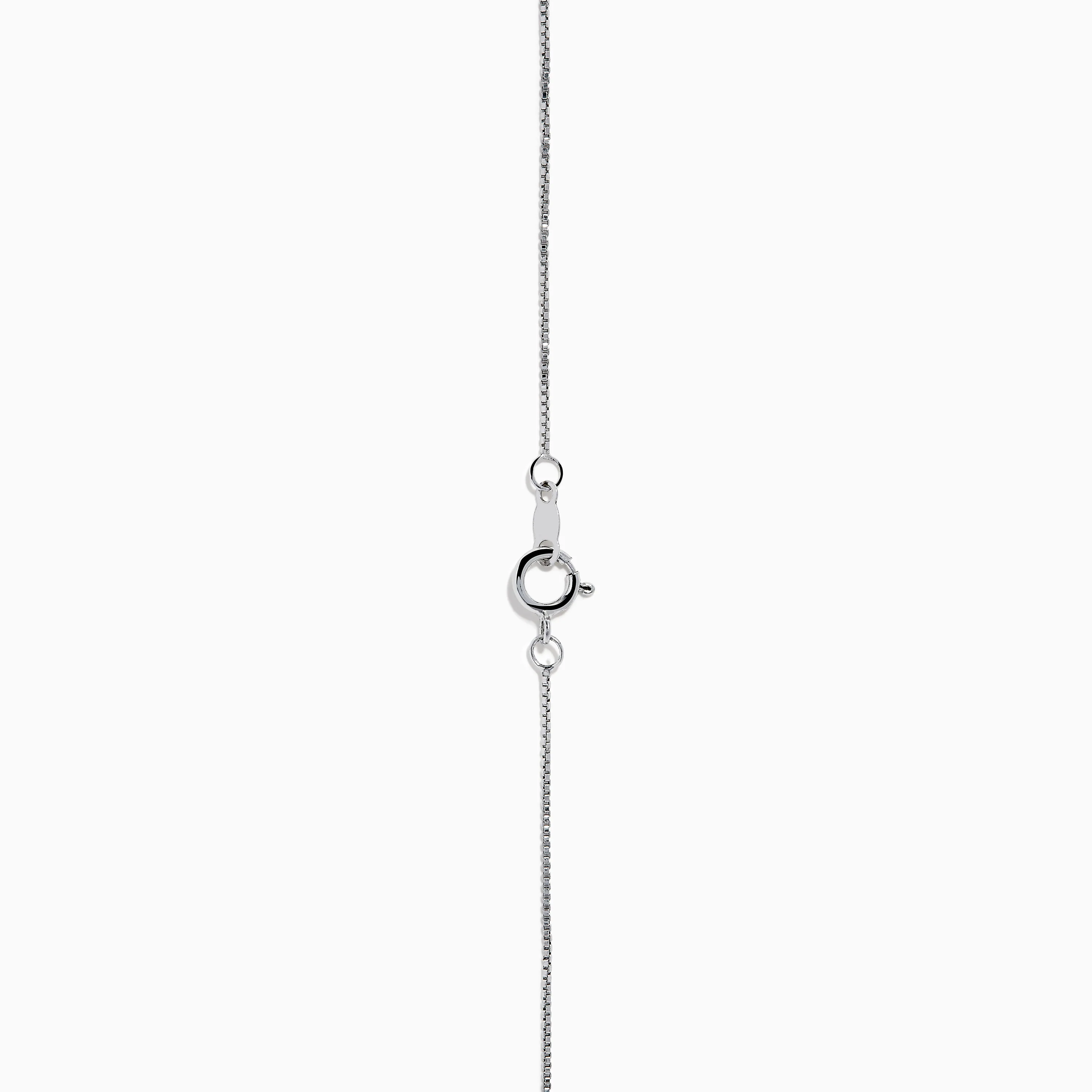 925 Sterling Silver Diamond Halo Pear Pendant - Image 4
