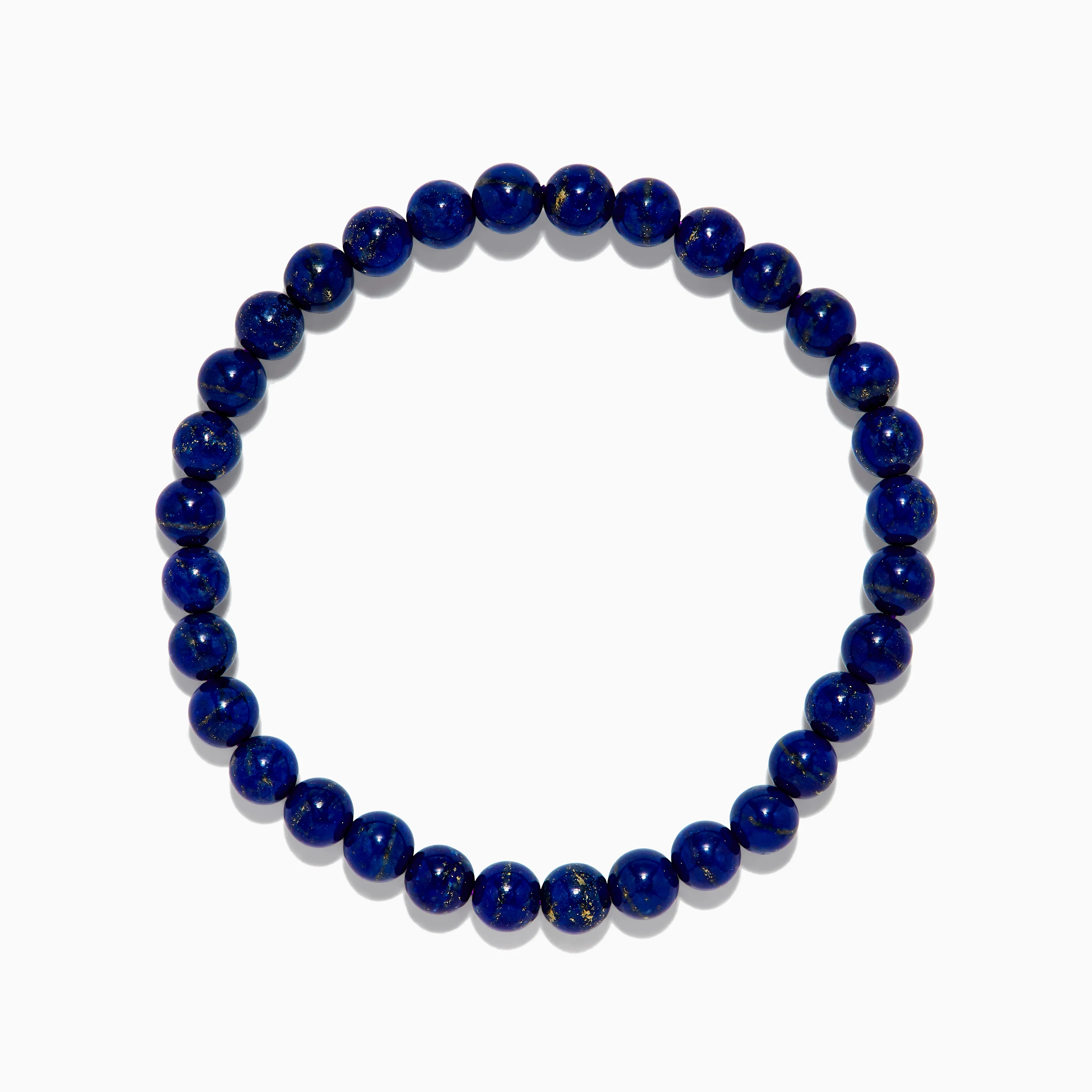 Men's Lapis Lazuli Beaded Bracelet - Image 2
