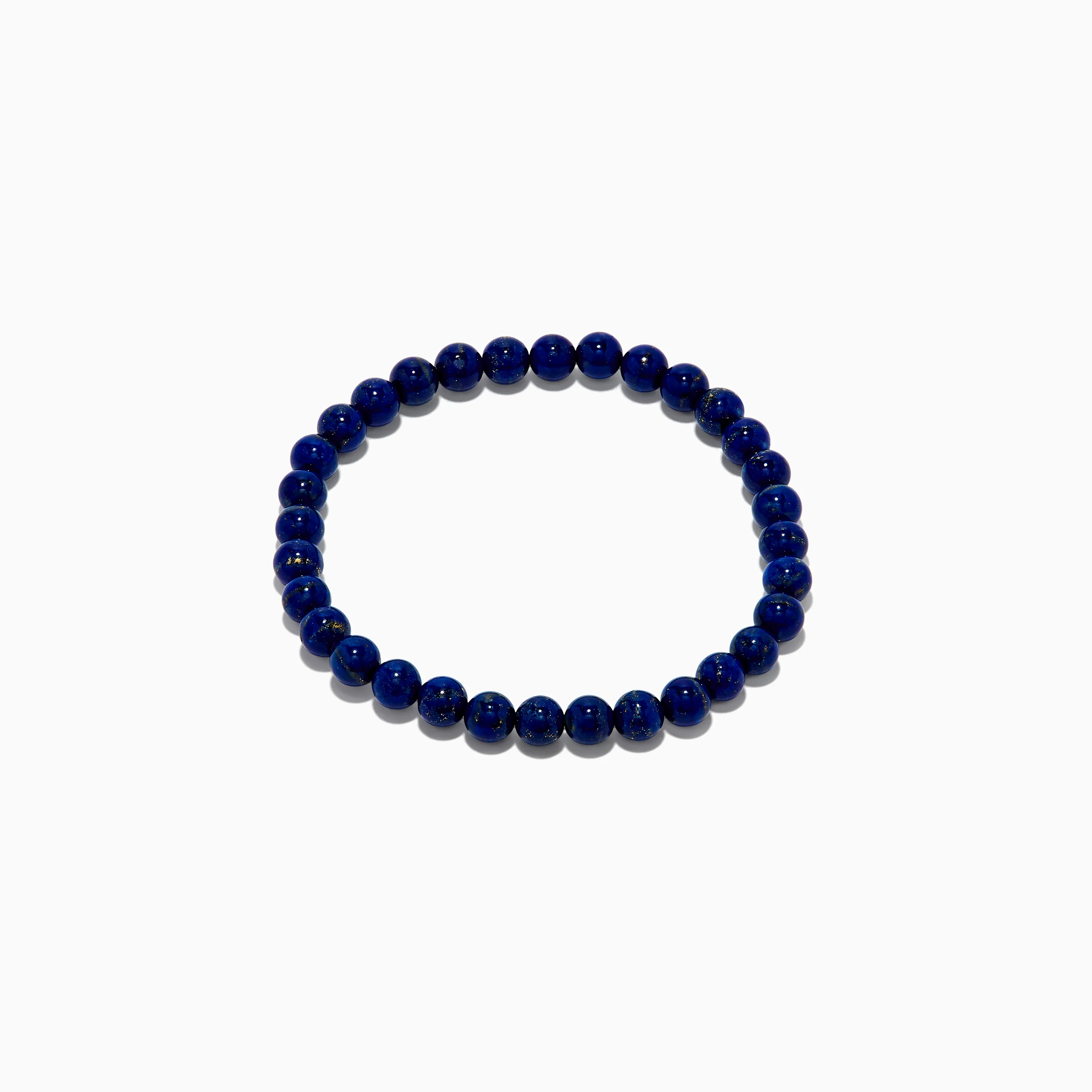 Men's Lapis Lazuli Beaded Bracelet - Image 3