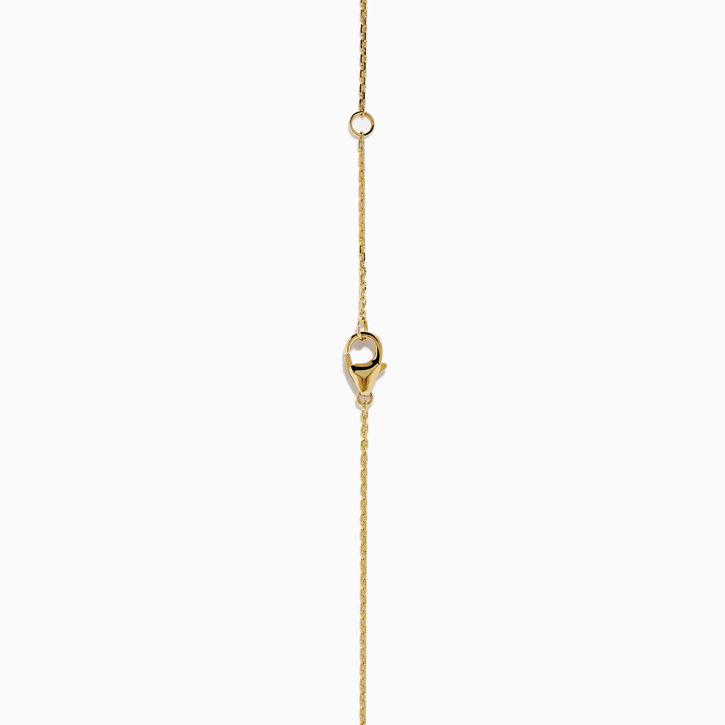 Novelty 14K Yellow Gold Blue Topaz and Diamond Bee Pendant - Image 4