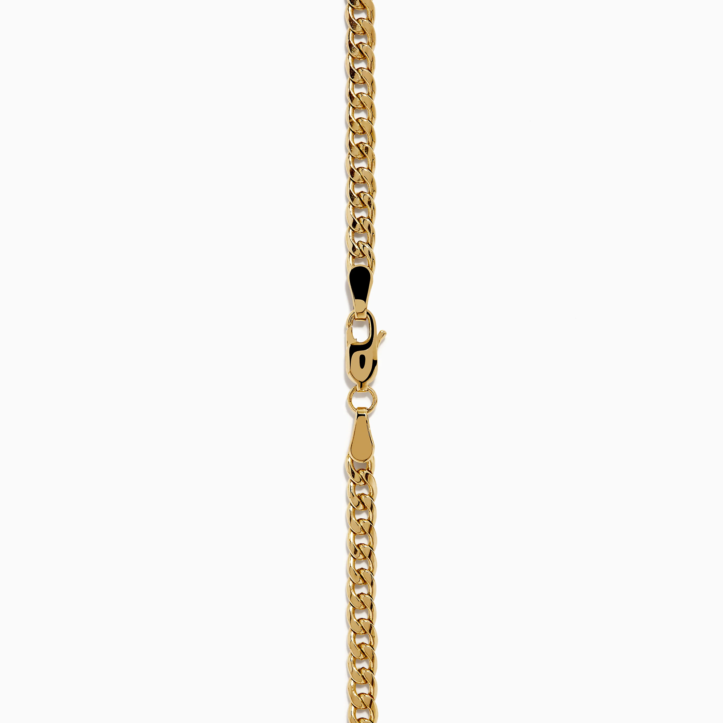 Signature 14K Yellow Gold Diamond and Tsavorite Panther Necklace - Image 4